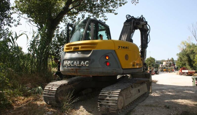 Escavatore usato Mecalac 714 MC pieno