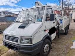 Iveco Daily 59.12 usato con gru Bonfiglioli &ndash; patente C