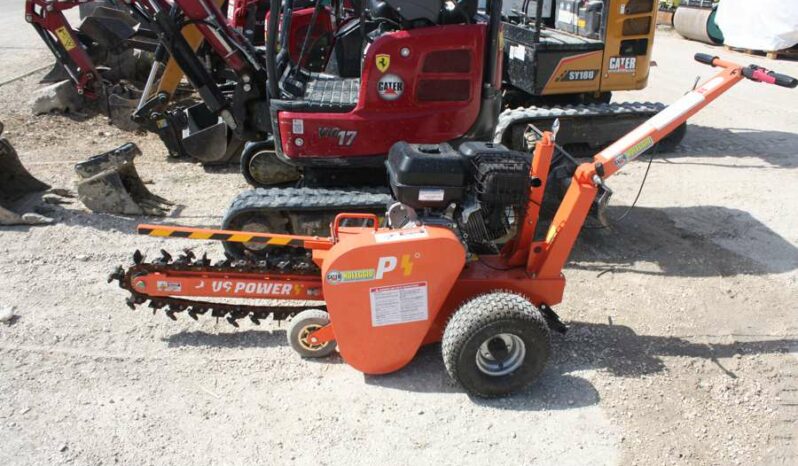 Mini trencher usato Plus Power TCR 1500 pieno